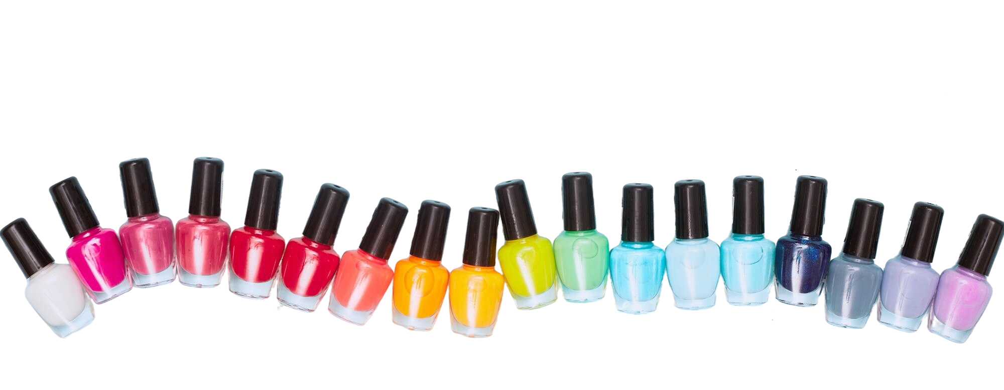 manicura-esmalte-unas-pedicura-sobre-fondo-blanco